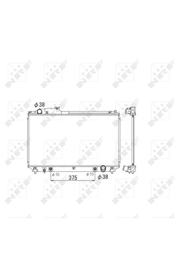 Lexus Ls Engine Cooling Radiator - 5