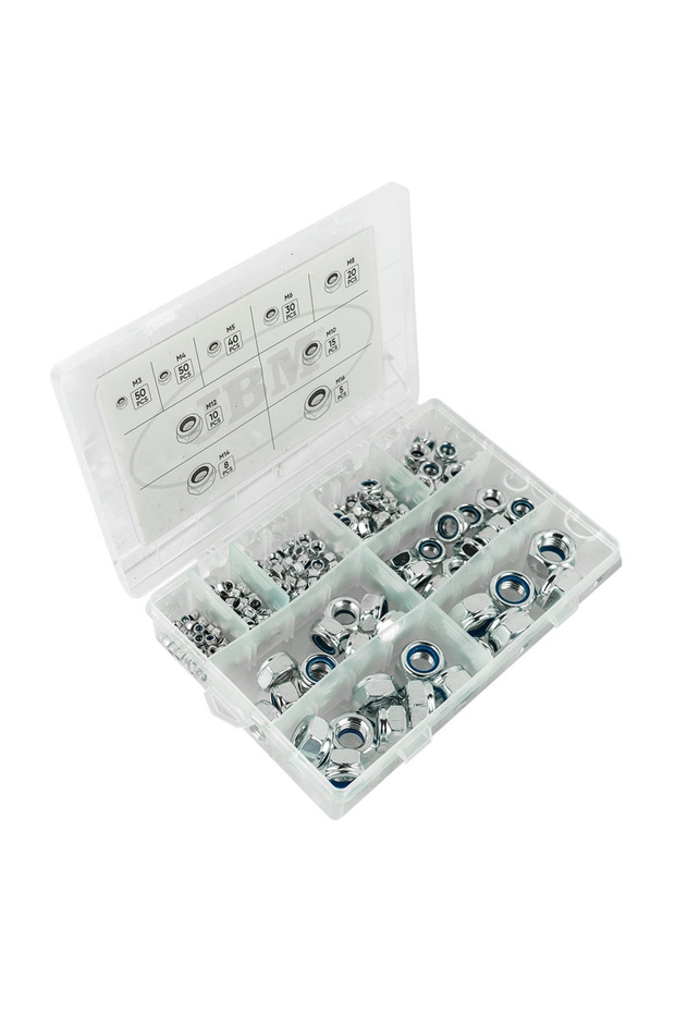Self-Locking Nut Set 228 Pieces - 7