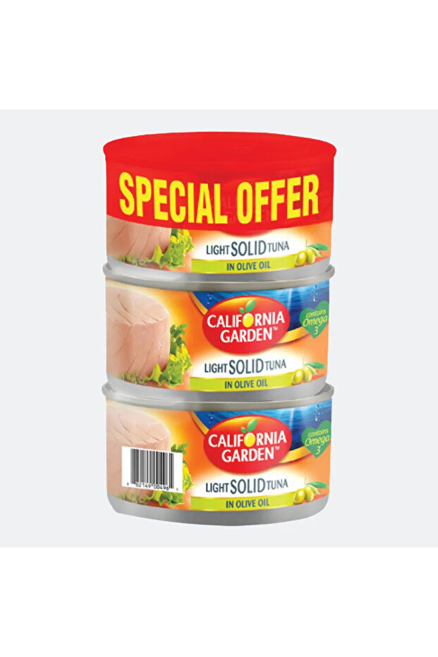 Solid Tuna Chunks In Olive Oil- 3X170gms