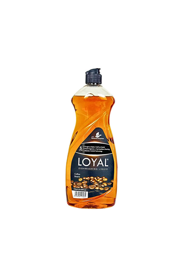 5 In 1 Dishwashing Liquid With Coffee Beans Fragrance and Natural Enzymes- 700ml