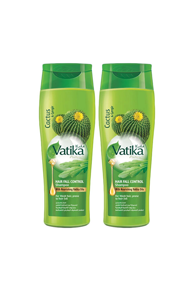 Hairfall Control Shampoo, Cactus & Gergir with Nourishing Oil Shampoo- 2X400ml