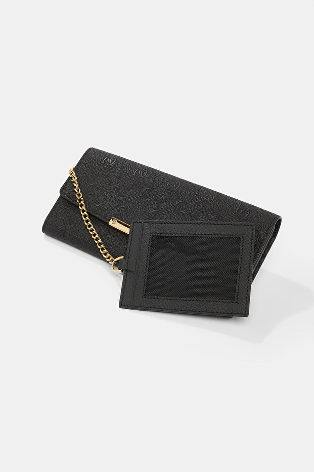 SİYAH MONOGRAM CÜZDAN - 5