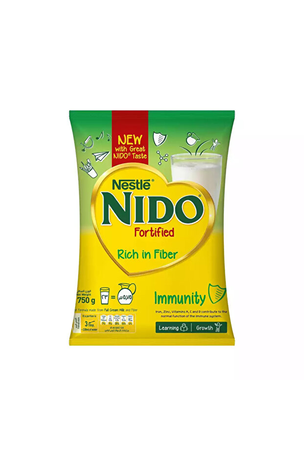 Nido Fortified Rich in Fiber Powder Drink- 750gms