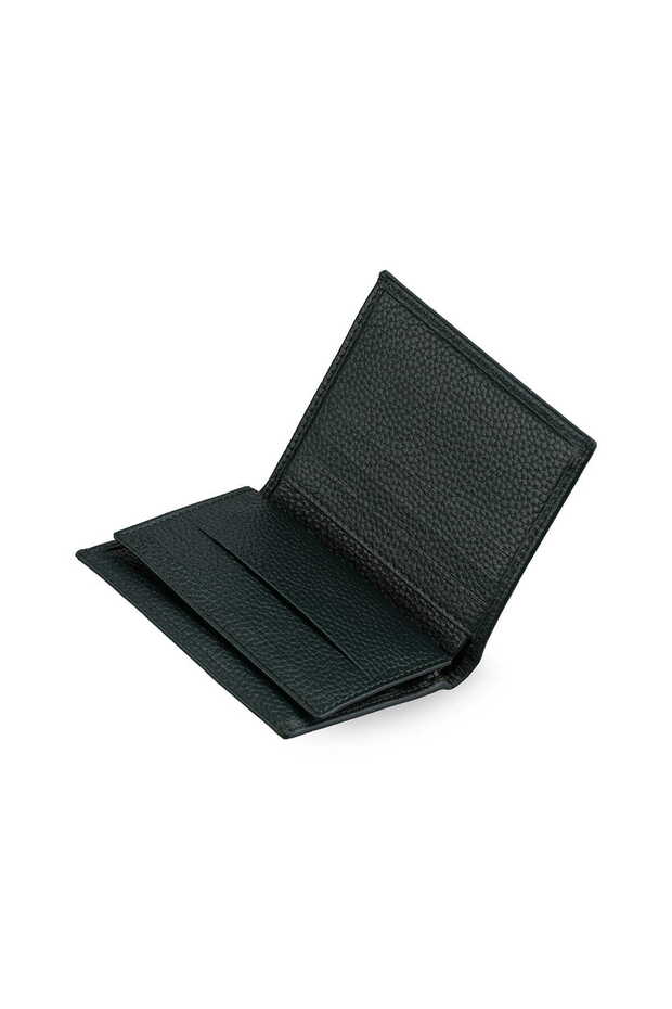 Yeşil 100% Deri Cüzdan - 4