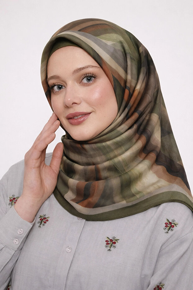 Pamuklu Soft Eşarp D24 - 1