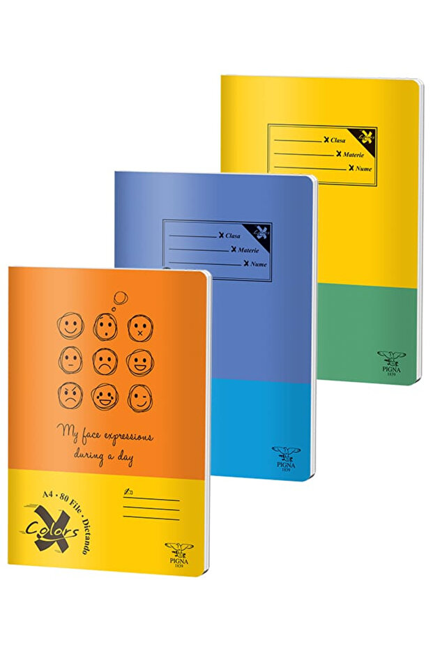 A4 Notebook 80 sheets Dictando Cover Basic - 1