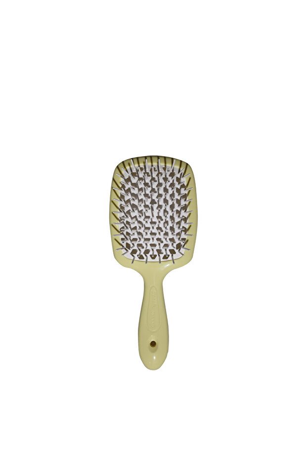 Superbrush Hair Brush Yellow White 93Sp226 Gia