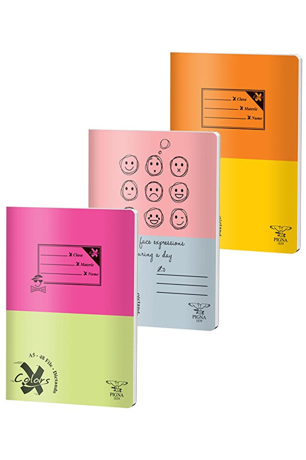 Caiet A5 48 file DIctando Coperta Basic - 1