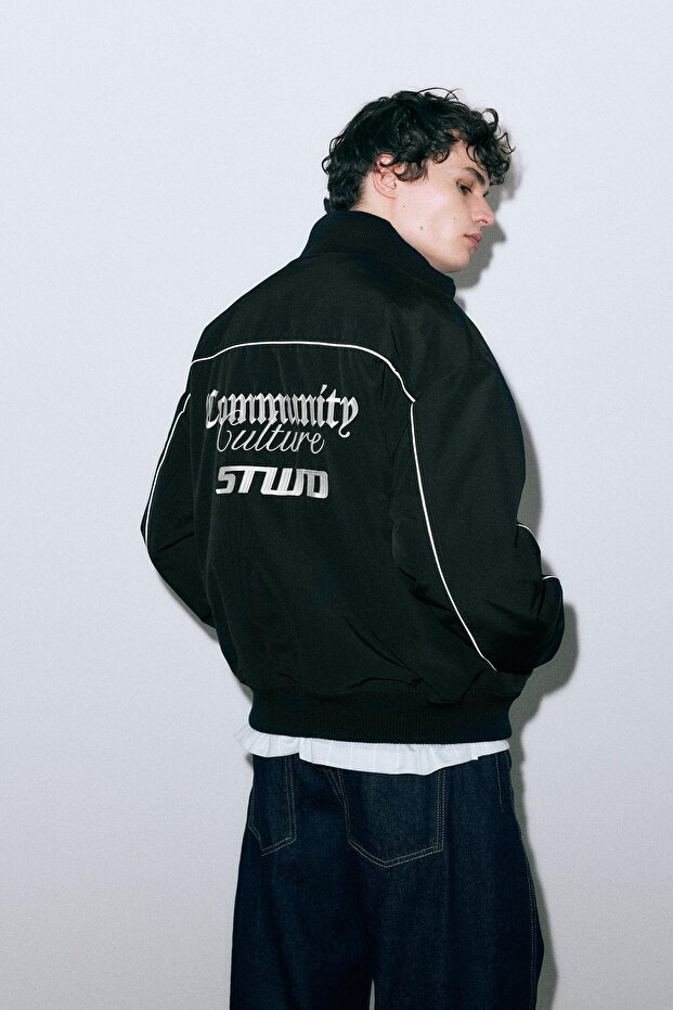 STWD embroidered jacket - 6