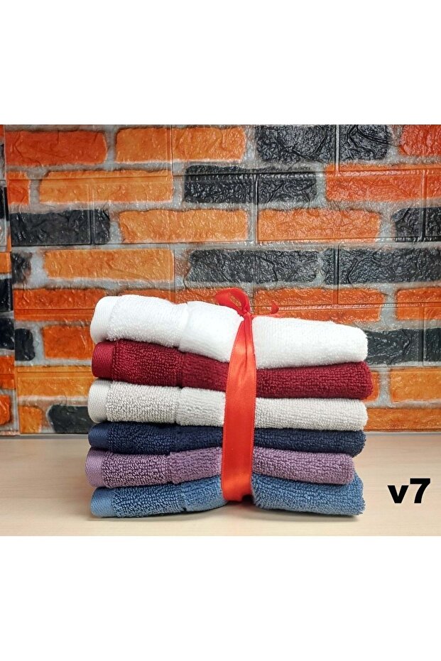 Svv Border -6 LI- منشفة مطبخ سميكة وناعمة (33x33) - v7