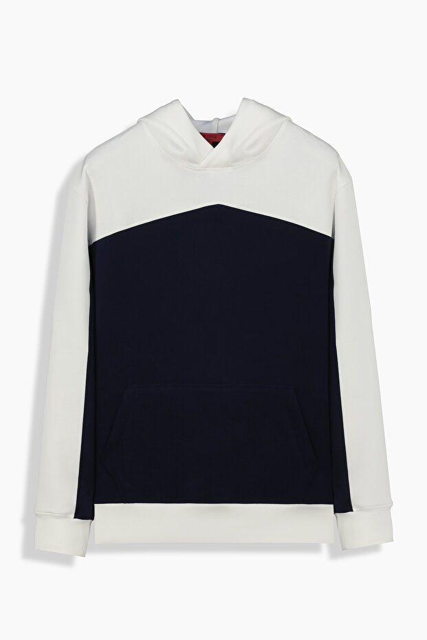 İNTERVİEW Kapüşonlu Erkek Sweatshirt - 1