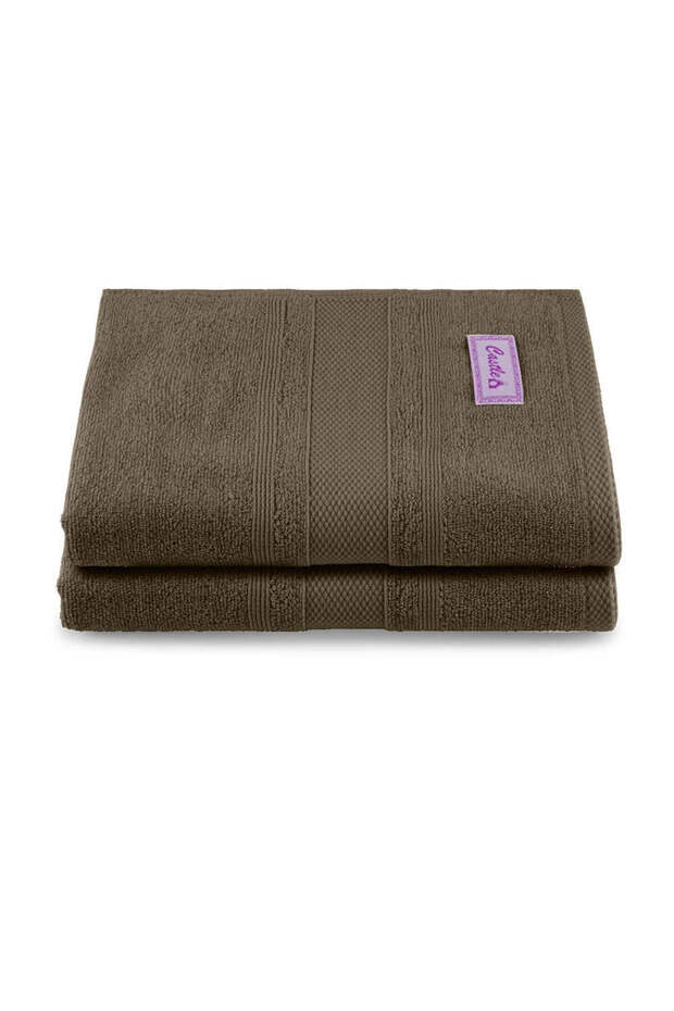 Bath Towel 70 x 140 Cm 550 Gsm 100% Cotton Highly Absorbent, Quick dry Set of 02 Pc