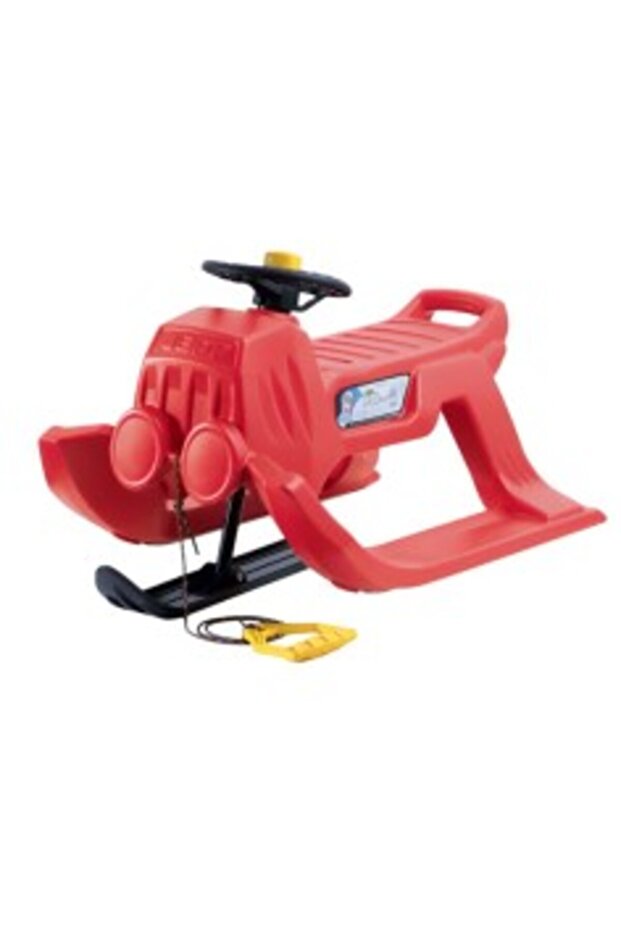 Plastic Sled, Jepp Control, Red - 3