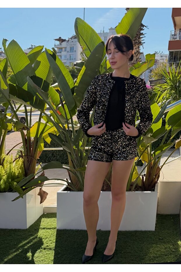 PUL PAYETLI ŞORTLU TAKIM - 3