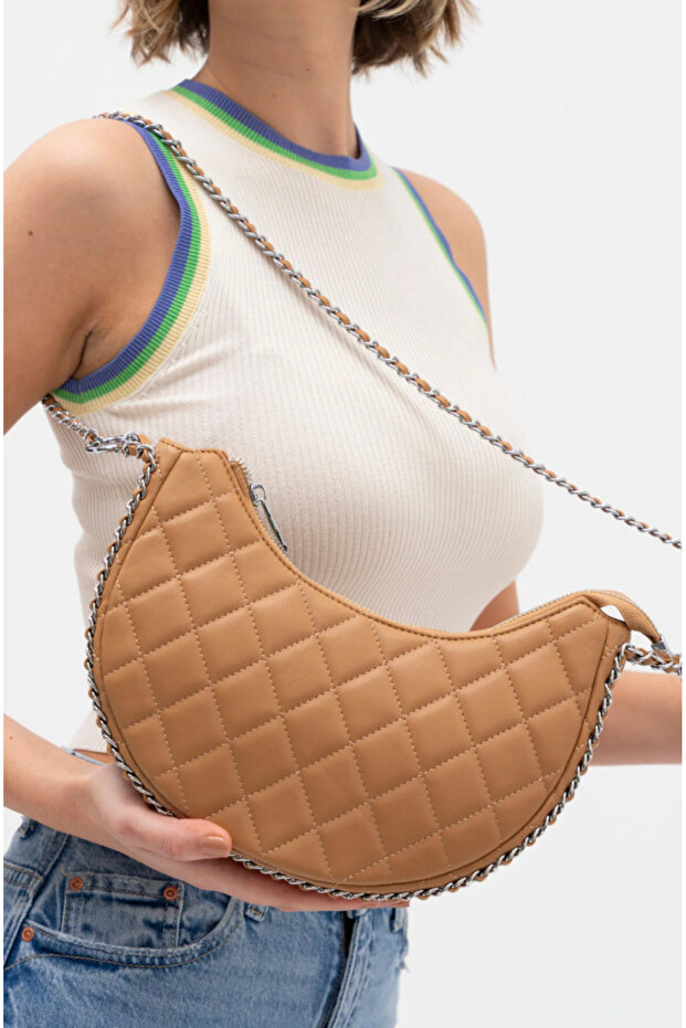 Chain Detailed Women's Shoulder Bag Byn2241