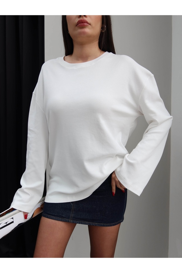 Uzun Kol Sweatshirt - 3