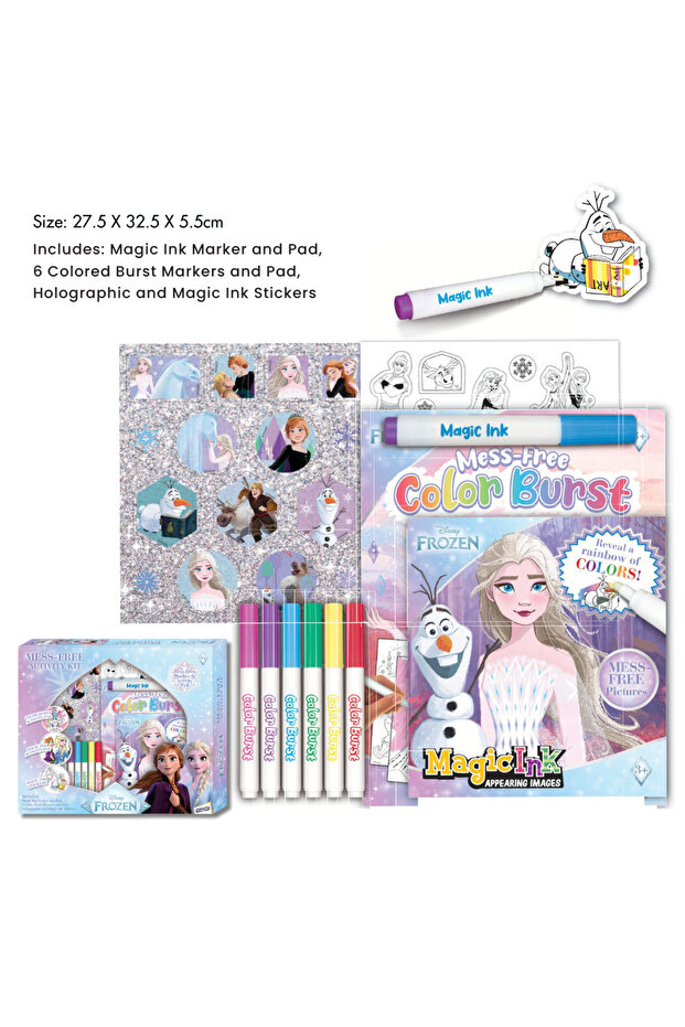 - Frozen Mess-free Magic Ink Activity Kit