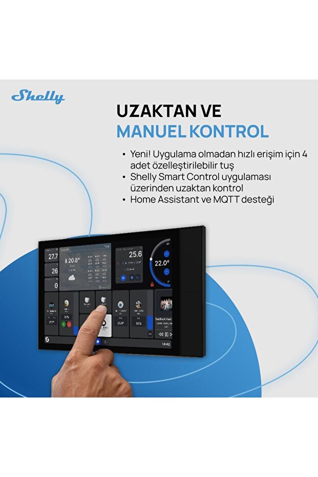 Wall Display XL Akıllı Ev Kontrol Paneli - 7