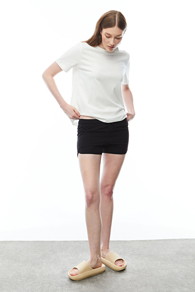 Kadın Kısa Deniz Şortu - 1