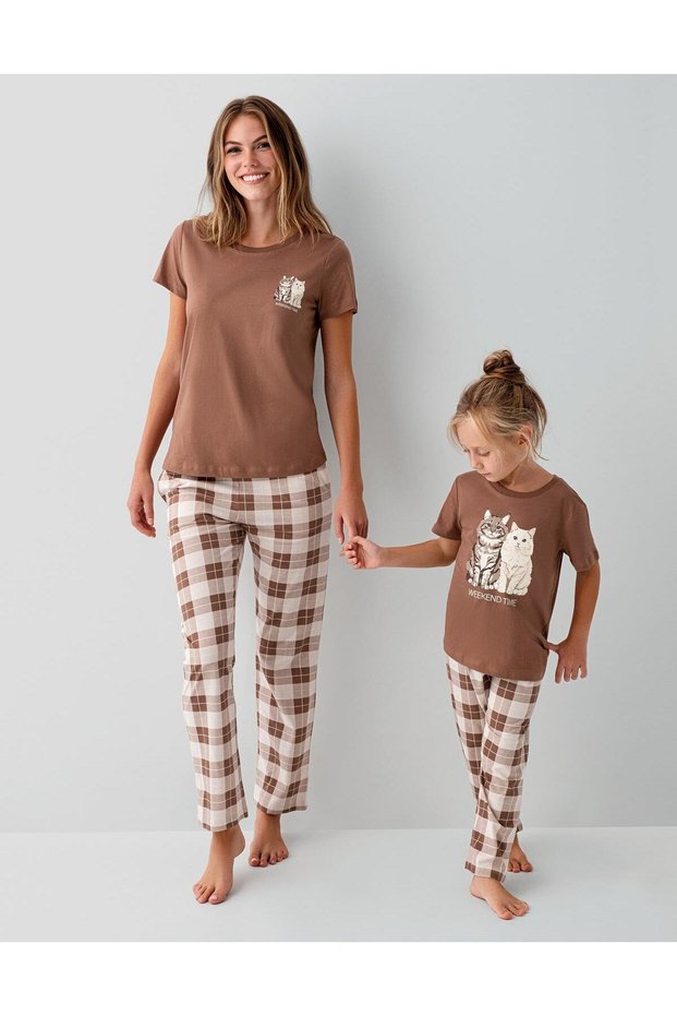 Mother Daughter & Father Son Pajama Set - Products Are Sold Separately, Add Each Item Separately to the Cart for the Set