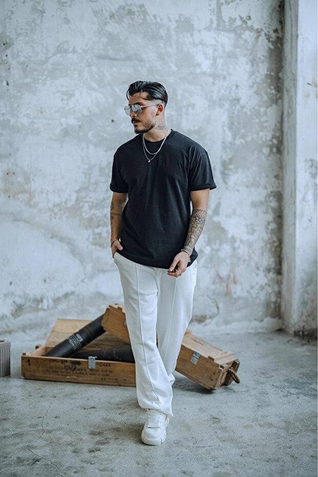 Oversize Tshırt Siyah - 2