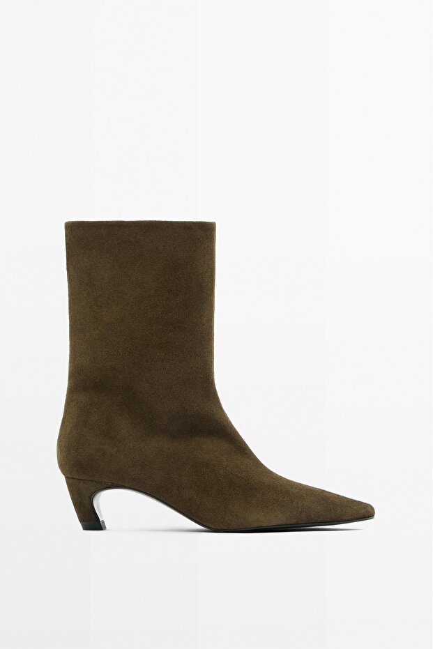 Topuklu süet bot - 1