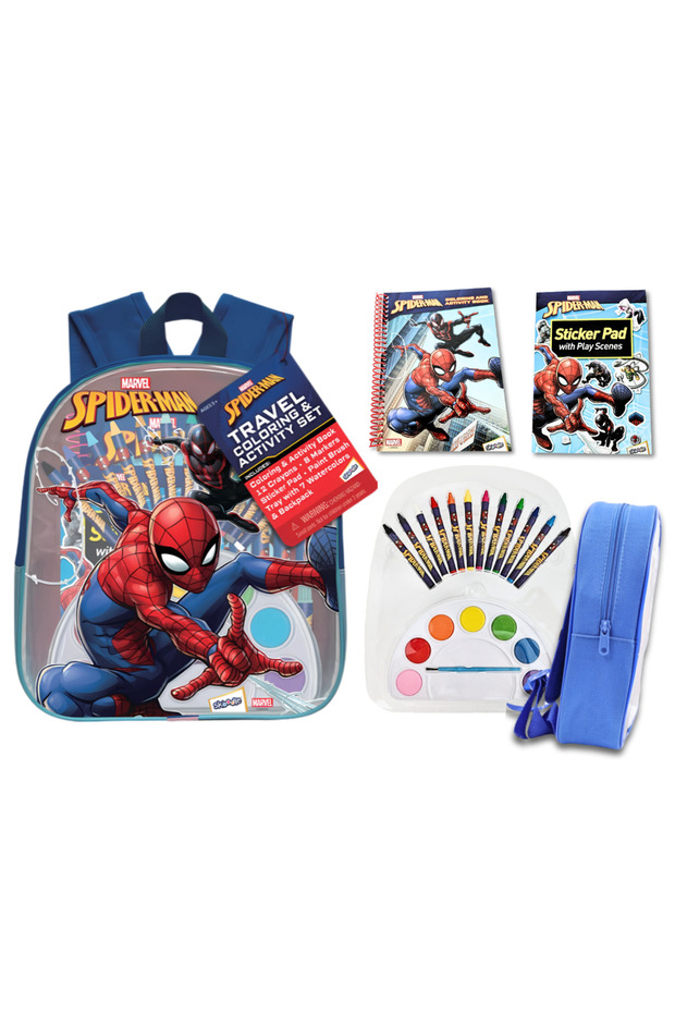 - Spider-man Travel Coloring & Activity Set