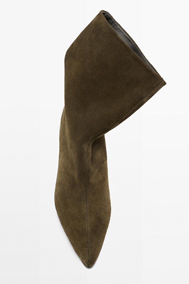 Topuklu süet bot - 3