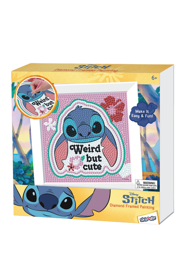 - Lilo & Stitch Diamond Framed Painting Kit - Cute Stitch