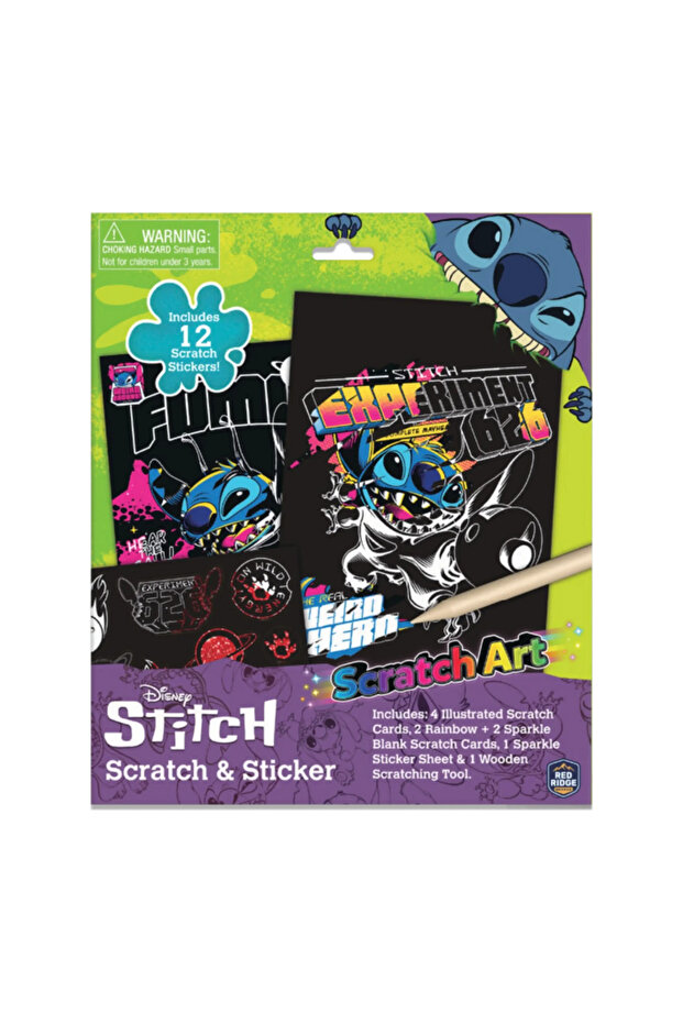 - Stitch Scratch Scribble - 12pcs