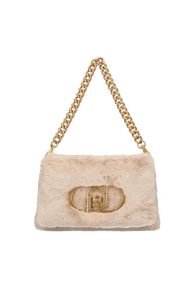 Krem Askılı Çanta - 1