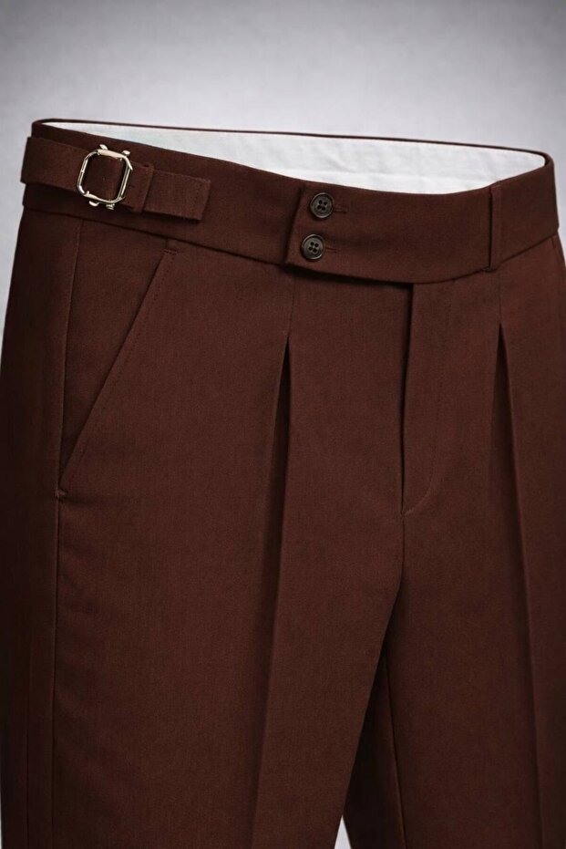 Premium Old Money Stretch Fabric Trousers
