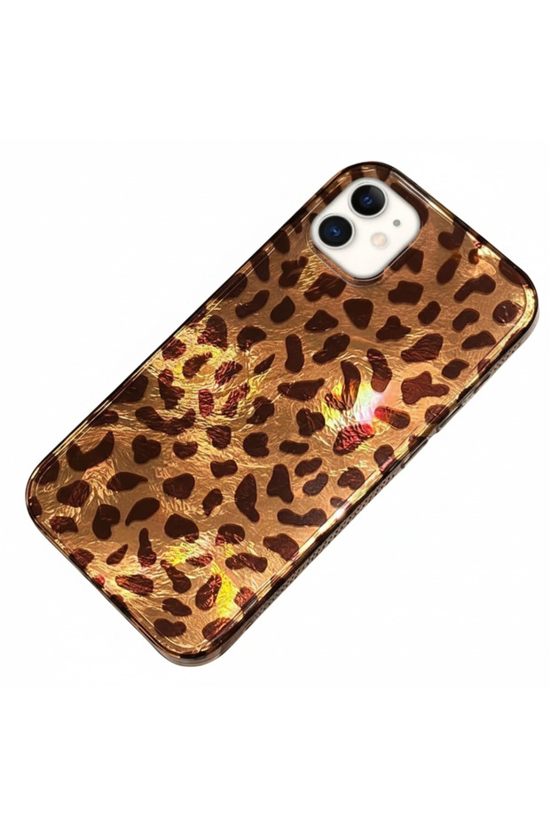 Iphone Leopard Silikon Kılıf Leopard Desert