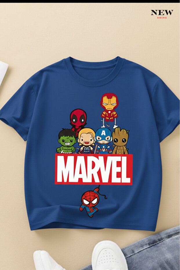 Marvel Printed Unisex Children's T-Shirt