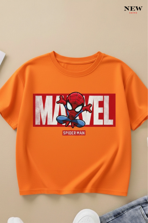 Marvel Printed Unisex Children's T-Shirt