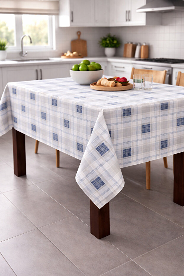 Oilcloth Tablecloth – Waterproof, Stain-Resistant, Easy to Clean Pvc