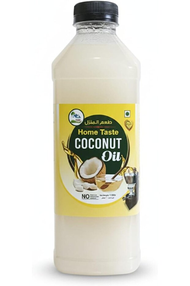 wooden cold press Coconut Oil (4 pieces* 200 ml )