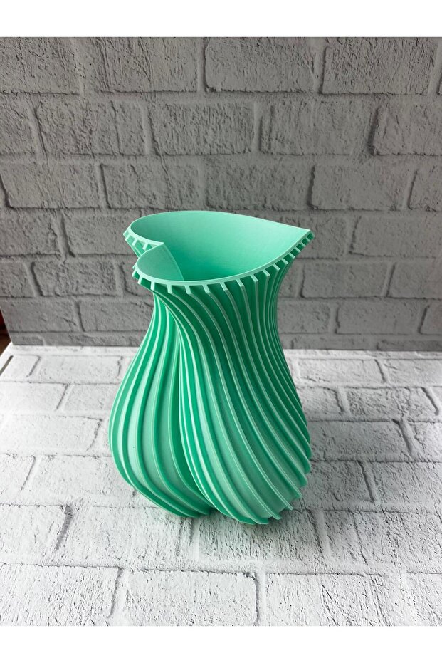 مزهرية على شكل قلب باللون الفيروزي - ليسينا - 5