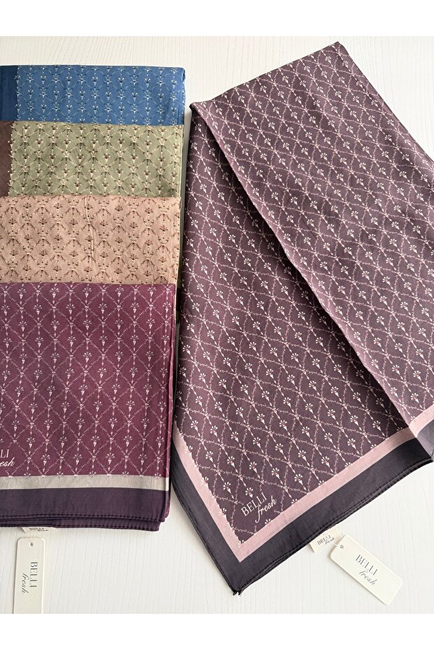 Belli fresh modal eşarp (kahve) - 1