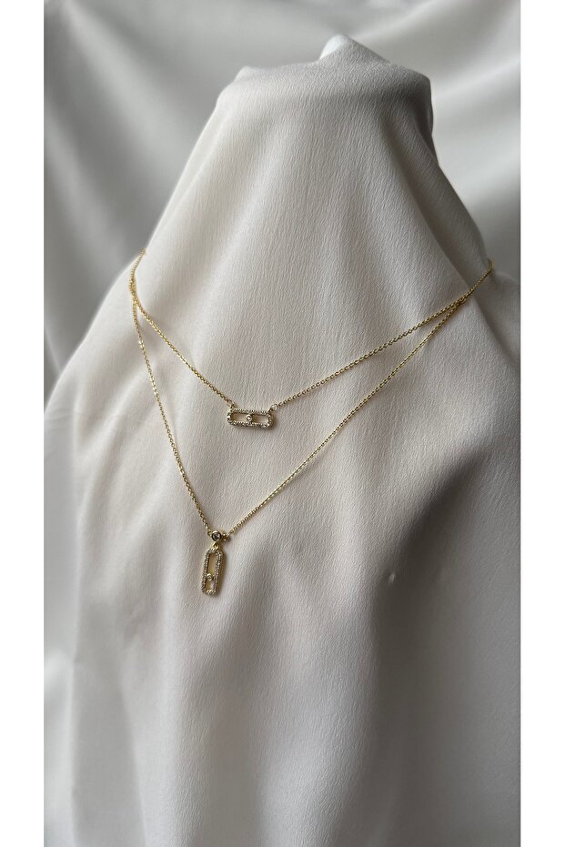 İkili Çengel Kolye - 1