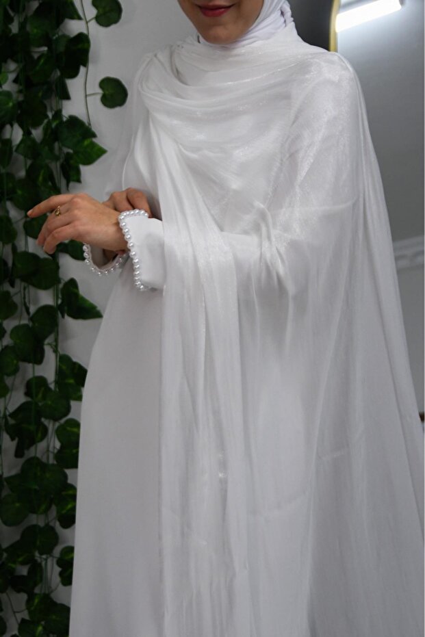 Nikah elbisesi pelerinli - 2