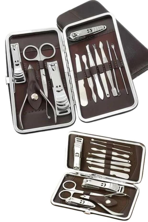 12 Piece Manicure Pedicure Set Nail Care Callus Removal Hand Foot Care