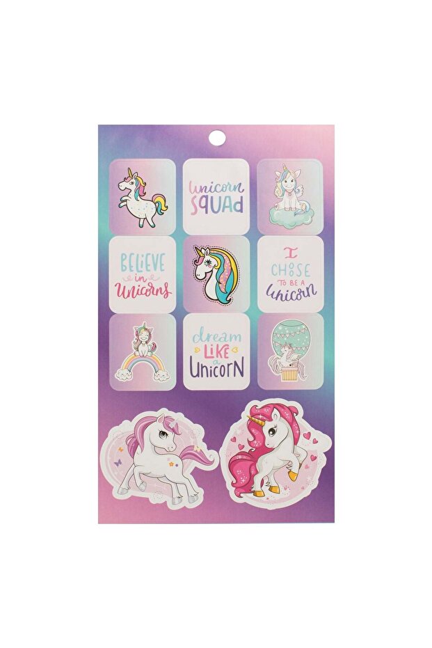 Unicorn Sticker Set - 6 Sheets - 3