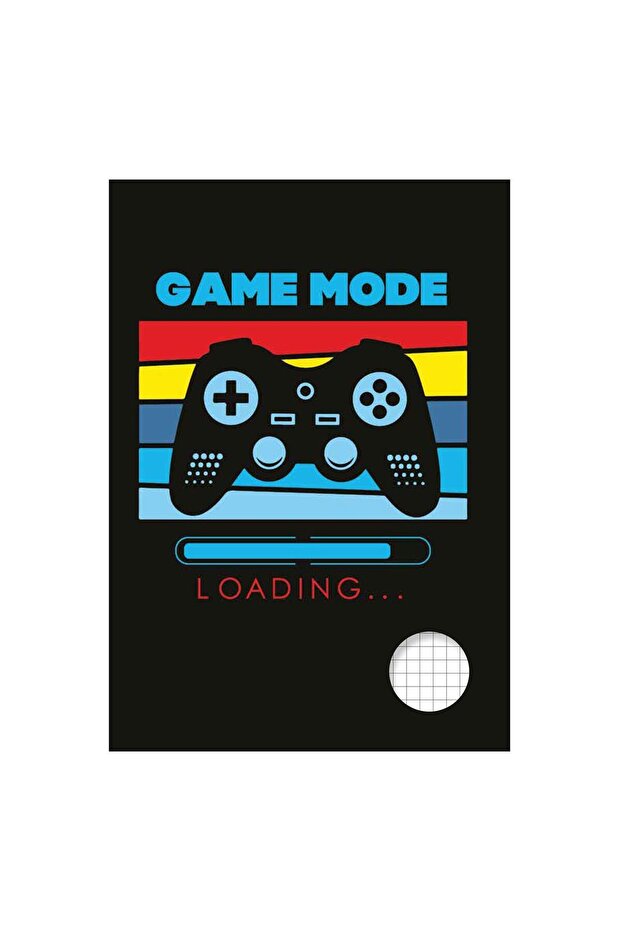 A5 Math Notebook Black Control Gaming - 80F - 1