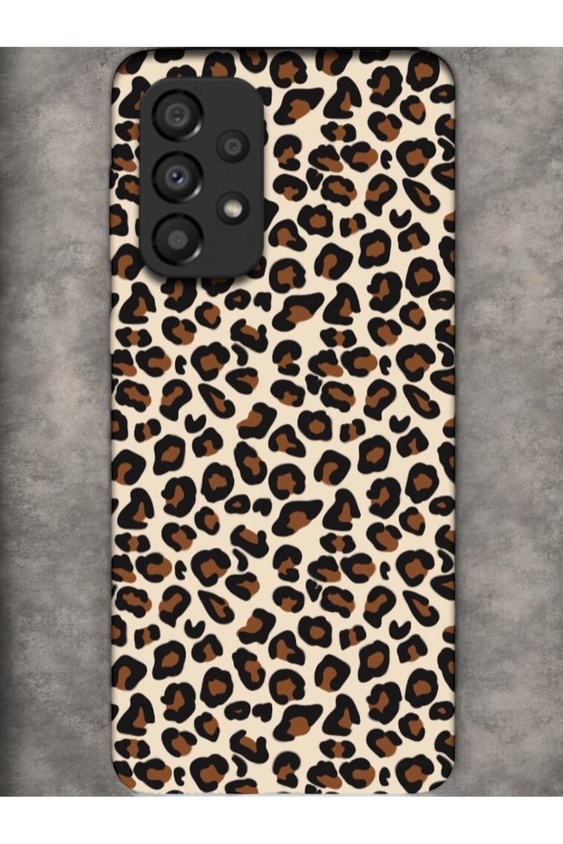 Samsung A33 Leopard Patterned Premium Case