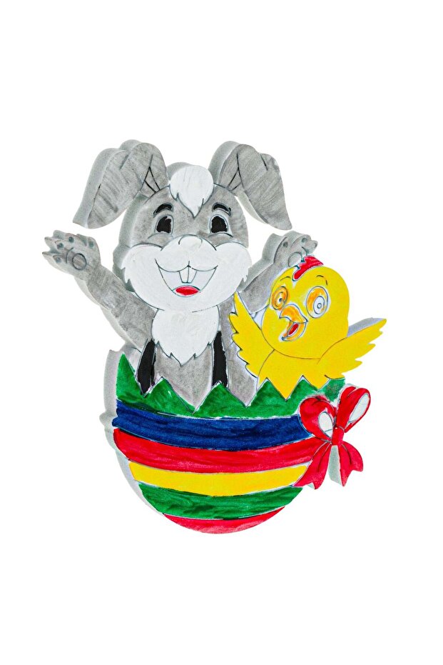 Creative Easter Set "Paint the Rabbit" with Paint & Brush - 2