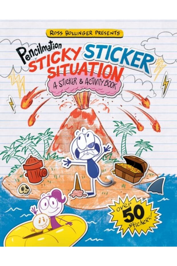Sticky Sticker Situation: A Sticker & Activity Book