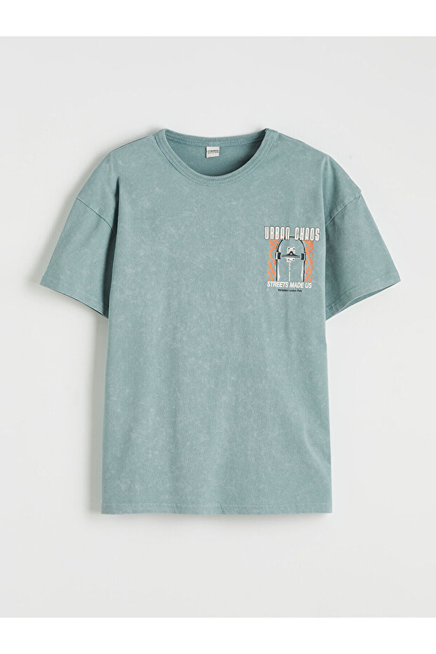Lcw Kids Printed Boy's T-Shirt