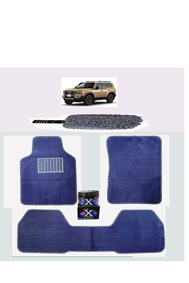 TORONTO Premium Car Mat & Cleaning Kit | All-Weather Floor Mats for Toyota, SUV