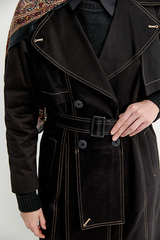 Katmanlı Pamuk Pardesü - 5